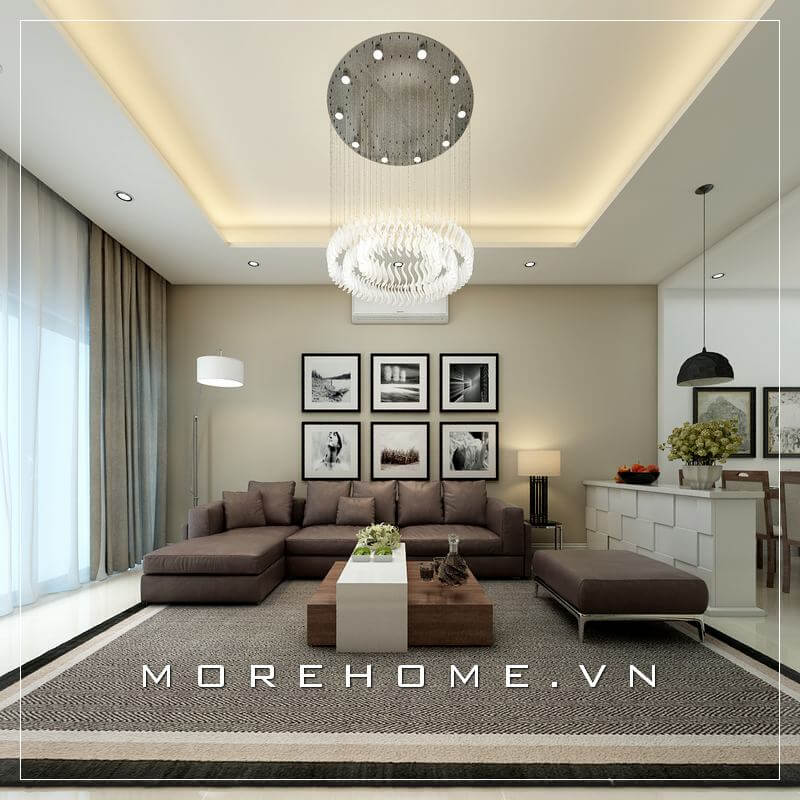Thiết kế phòng khách tại Hà Nội